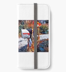 Bright farm scarecrow iPhone Wallet/Case/Skin