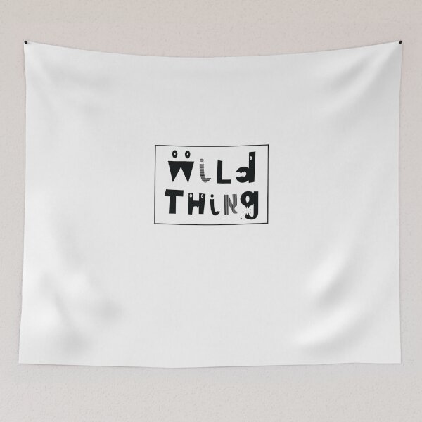 Item preview, Wild THing Words thumbnail designed and sold by darikota kudusoi.