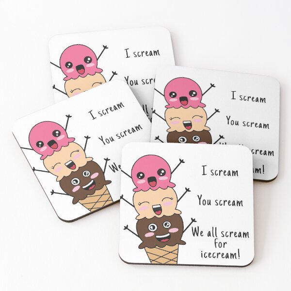Item preview, Ice cream, I scream, You scream, We all scream for ice cream designed and sold by Dougbevisualprints.
