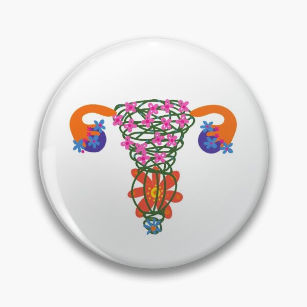 Item preview, floral uterus designed and sold by myriamec.
