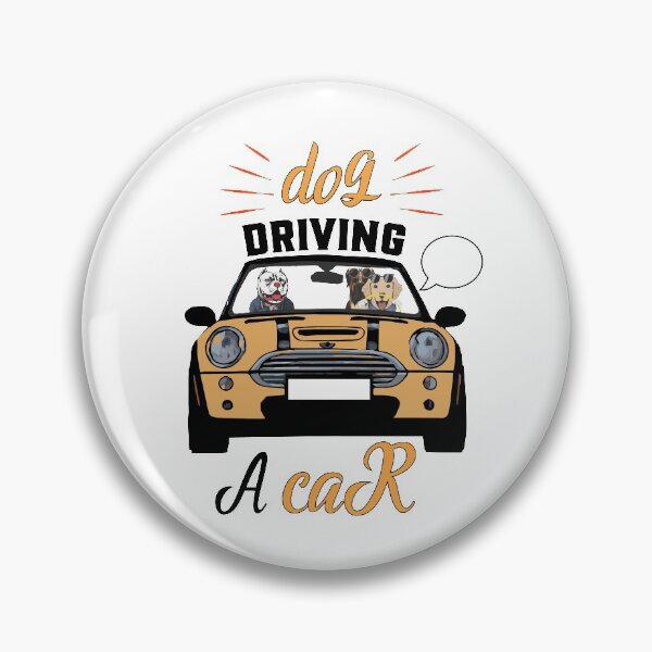 Item preview,  Dog Driving A Car designed and sold by LouzaArte.