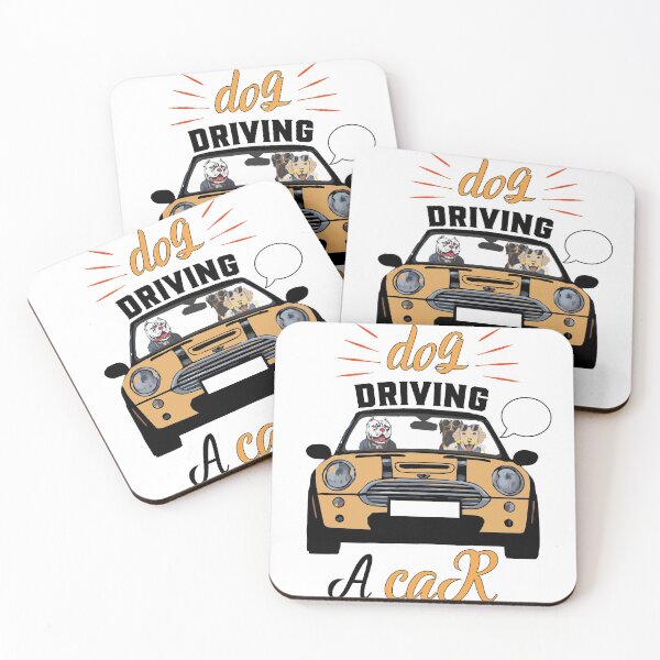 Item preview,  Dog Driving A Car designed and sold by LouzaArte.