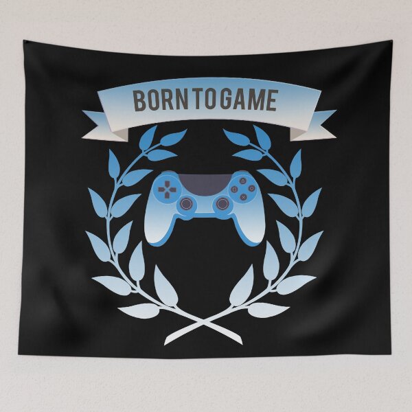 Item preview, Born to game designed and sold by Photorebelle.