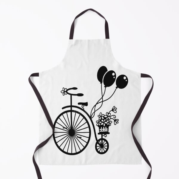 Item preview,  Old Bike Vintage Simple With Flowers  And nice Design For all Products designed and sold by potits-work.