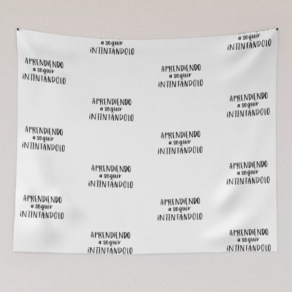 Item preview, LEARNING to keep TRYING. Sentence. Black Text. Calligraphy. Letters. designed and sold by AnaStickerD.