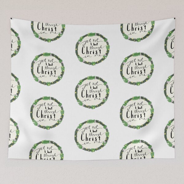 Item preview, Yet not I but through Christ in Me designed and sold by andreaariass.
