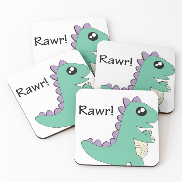Item preview, Kids Dinosaur, rawr designed and sold by Dougbevisualprints.