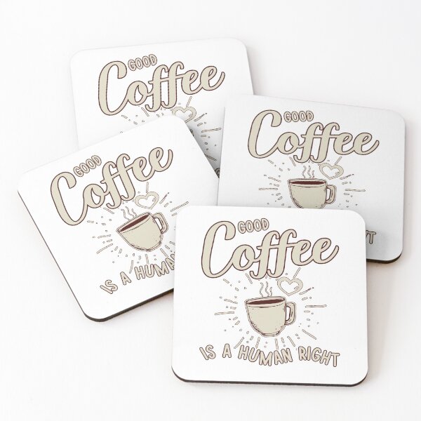 Item preview, good Coffee Is A Human Right designed and sold by Hero Prod.