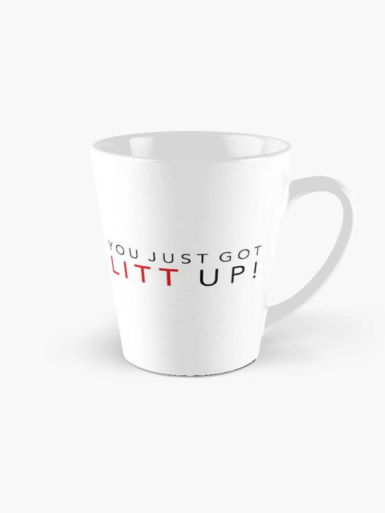 Louis Litt You Just Got Litt Up' Enamel Mug