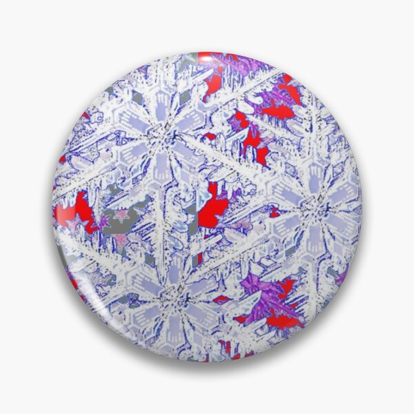 Item preview, WINTER HOLIDAY SNOWFLAKES RED, GREY ART designed and sold by sharlesart.