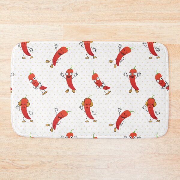 Item preview, Cartoon Red Chile Pattern designed and sold by Susan Says.