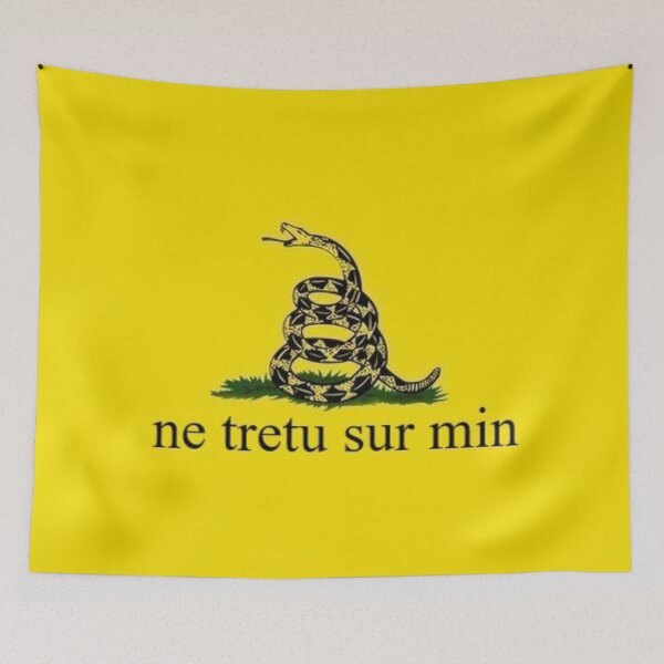 Item preview, esperanta gadsden flago (Esperanto Gadsden Flag) designed and sold by JonathanR1994.