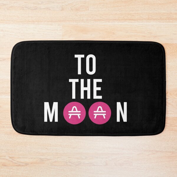 Item preview, AMP crypto logo fan to the moon  designed and sold by youssef9912.