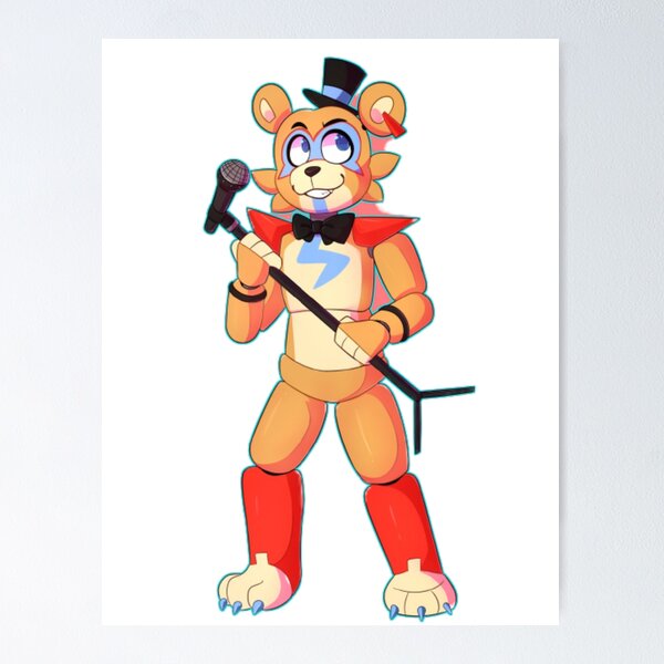 Artikel-Vorschau von Lustiger Glamrock Freddy FNAF, designt und verkauft von LUX2Boutique ★★★★★.