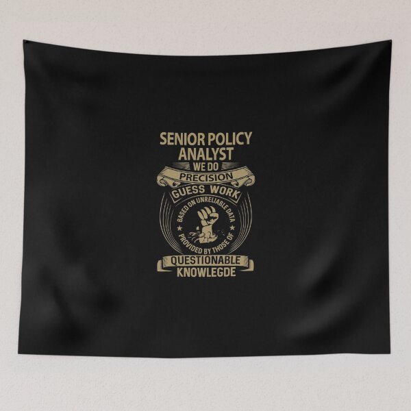 Item preview, Senior Policy Analyst T Shirt - We Do Precision Job Gift Item Tee designed and sold by natalinedk.