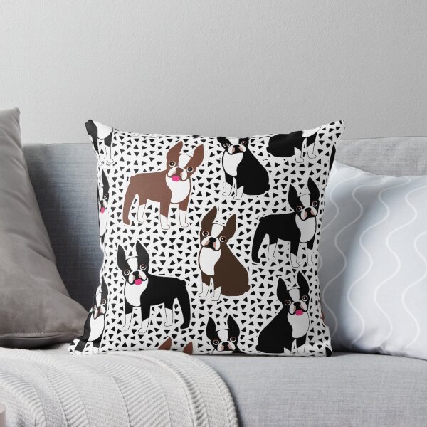Item preview, Boston Terriers Mid-Century Modern designed and sold by AntiqueImages.