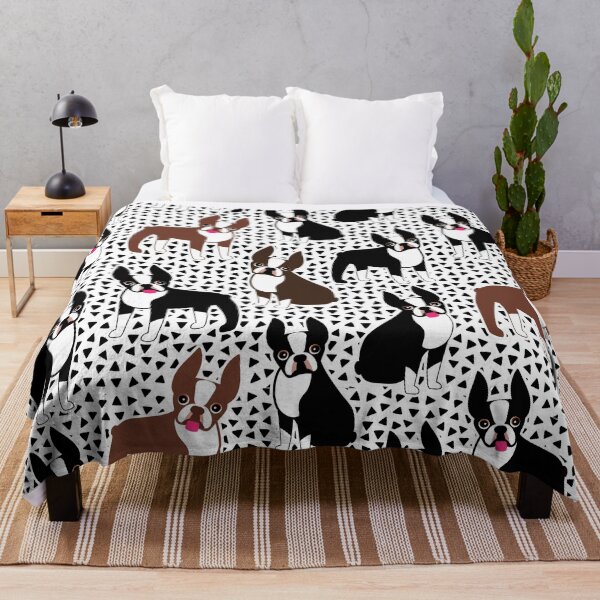 Item preview, Boston Terriers Mid-Century Modern designed and sold by AntiqueImages.