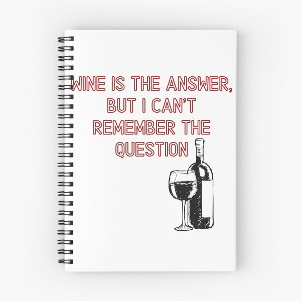 Item preview, Wine is the answer, but i can't remember the question designed and sold by Beeroclock.