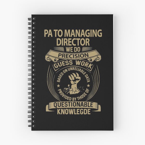 Item preview, Pa To Managing Director T Shirt - We Do Precision Job Gift Item Tee designed and sold by smueller39.