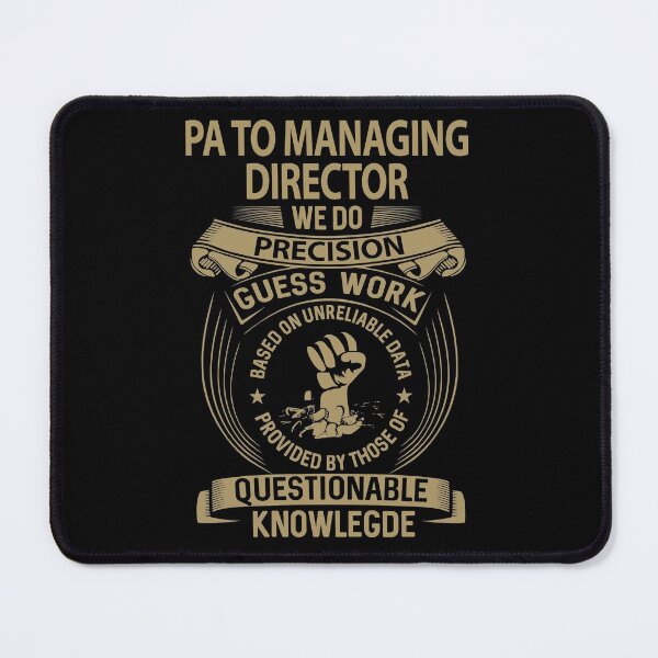 Item preview, Pa To Managing Director T Shirt - We Do Precision Job Gift Item Tee designed and sold by smueller39.