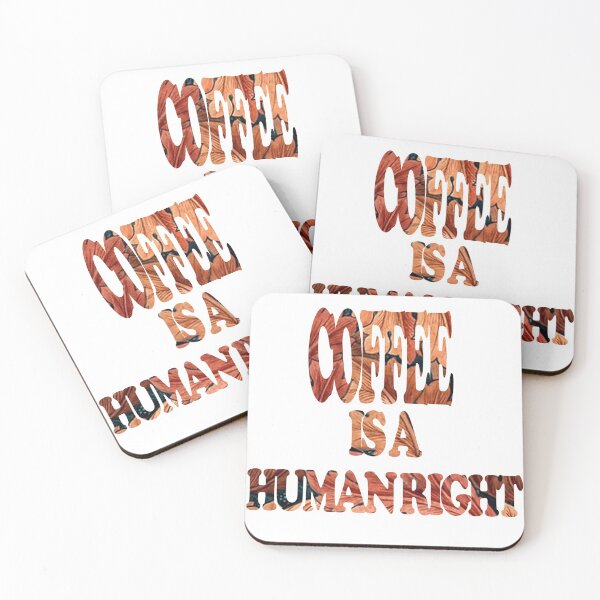 Item preview, Coffee is a human right, coffee, human designed and sold by Buddhajit Roy.
