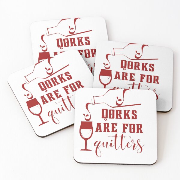 Item preview, Qorks Are For quitters designed and sold by Beeroclock.