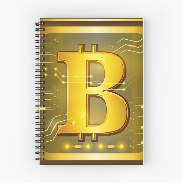 Item preview, Bitcoin crypto currency gold color designed and sold by ZieProject.