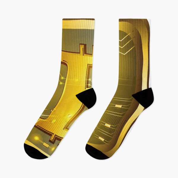 Item preview, Bitcoin crypto currency gold color designed and sold by ZieProject.