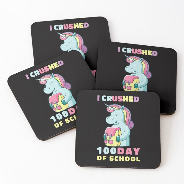 Item preview,  I Crushed 100 Days Of School for Boys Unicorn designed and sold by solimangomaa.