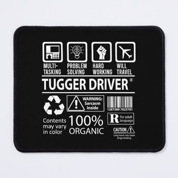 Item preview, Tugger Driver T Shirt - MultiTasking Certified Job Gift Item Tee designed and sold by oslandefren.