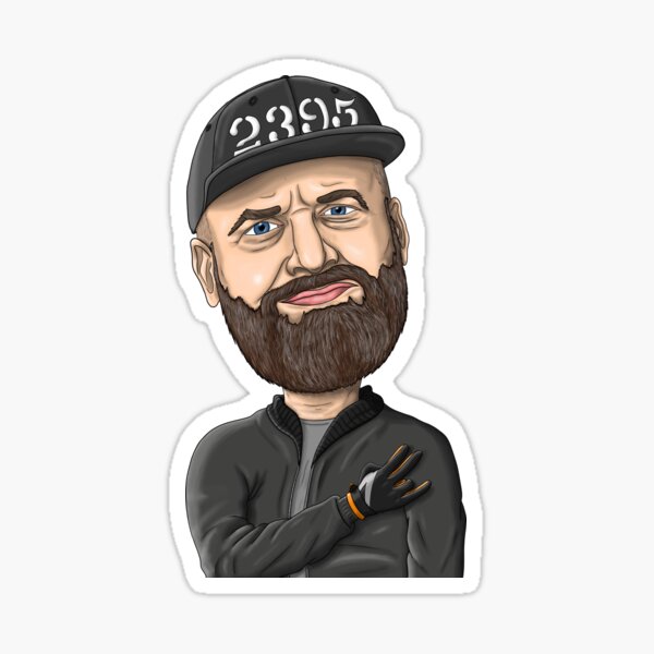 &ldquo;Tom Segura 2395 Cartoon&rdquo; Sticker for Sale by Meme-Tees- | Redbubble