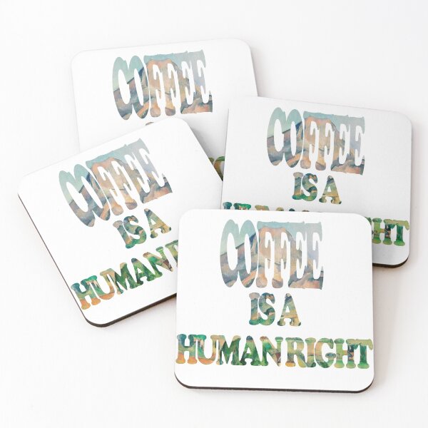 Item preview, Coffee is a human right, coffee, human designed and sold by Buddhajit Roy.