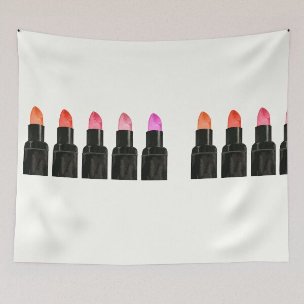 Item preview, Watercolor Lipstick Art designed and sold by newburyboutique.