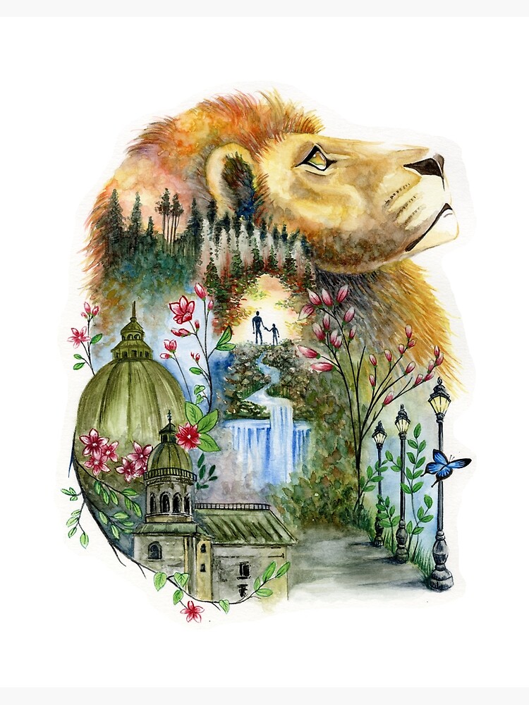 Aslan of Narnia Painting by Jenny Scholten van Aschat - Pixels