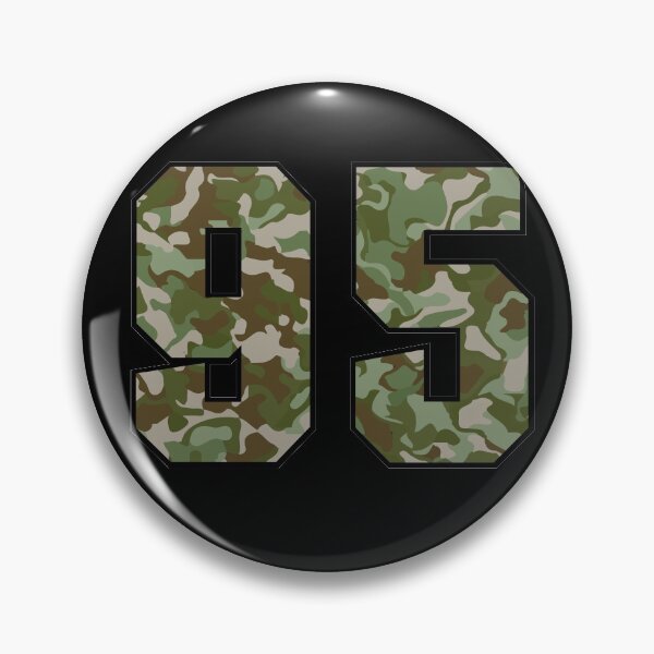 Item preview, Army Camo Number ninety-five Veteran Lucky Number 95 designed and sold by Urosek.