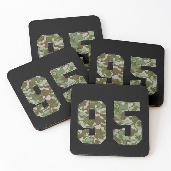 Item preview, Army Camo Number ninety-five Veteran Lucky Number 95 designed and sold by Urosek.