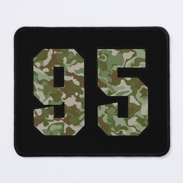 Item preview, Army Camo Number ninety-five Veteran Lucky Number 95 designed and sold by Urosek.