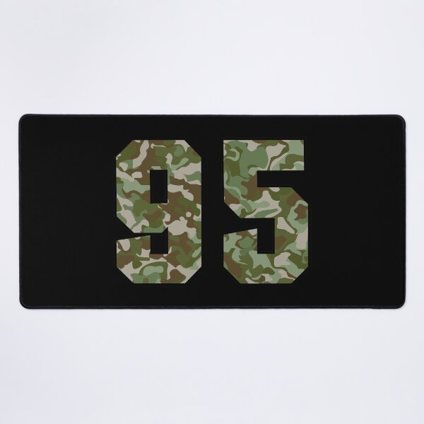 Item preview, Army Camo Number ninety-five Veteran Lucky Number 95 designed and sold by Urosek.