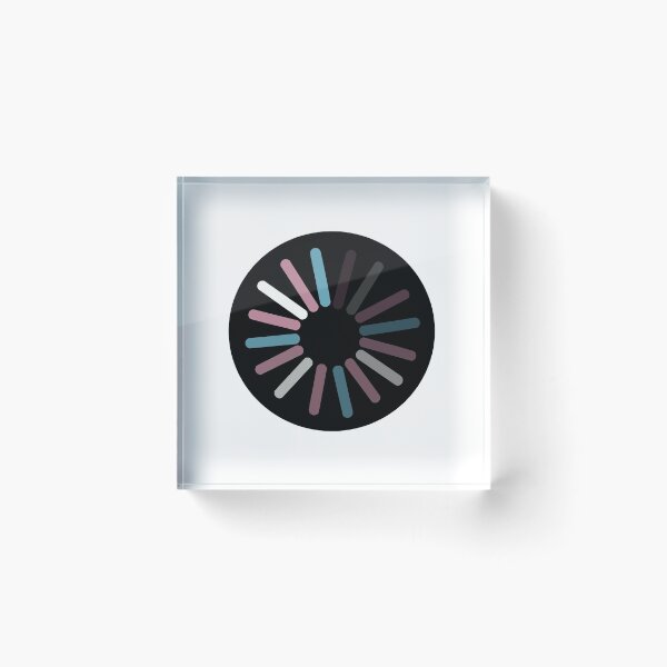 Item preview, Buffering Symbol Transgender Style designed and sold by BackgroundPixel.