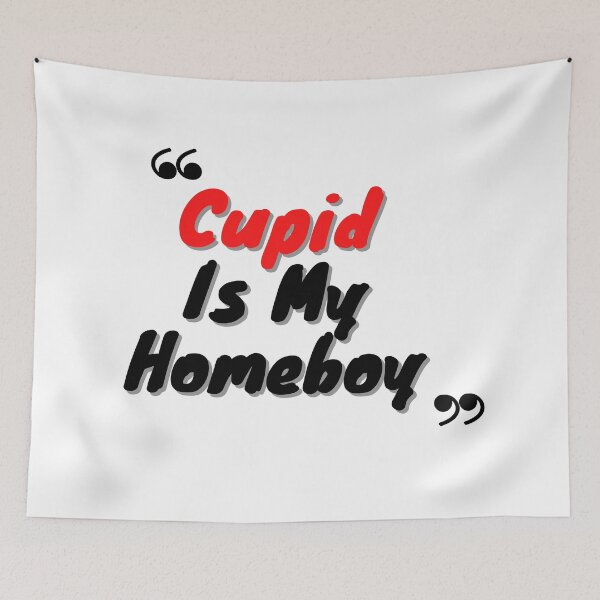Item preview, Cupid is my Homeboy - Boys Valentine - Baby Shower Gift -Valentine Baby- couple valentine gift designed and sold by Alexa5454.