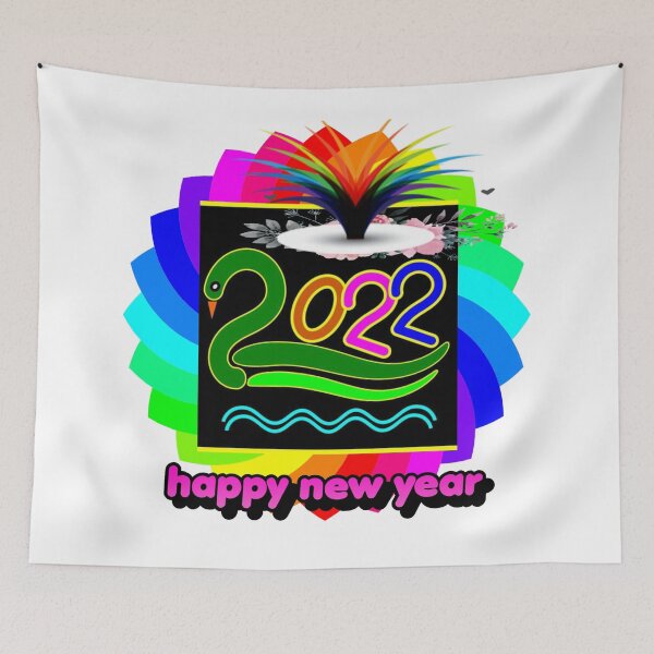 Item preview, happy New Year 2022 designed and sold by Emoelsalhy76.