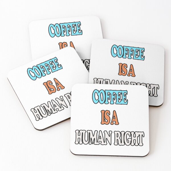 Item preview, Coffee is a human right, coffee, human designed and sold by Buddhajit Roy.