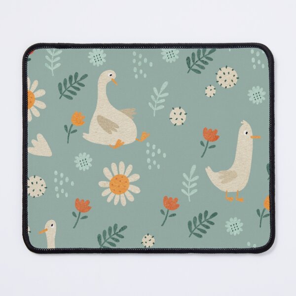 Item preview, Pattern goose with flowers  designed and sold by Marina Borkun.
