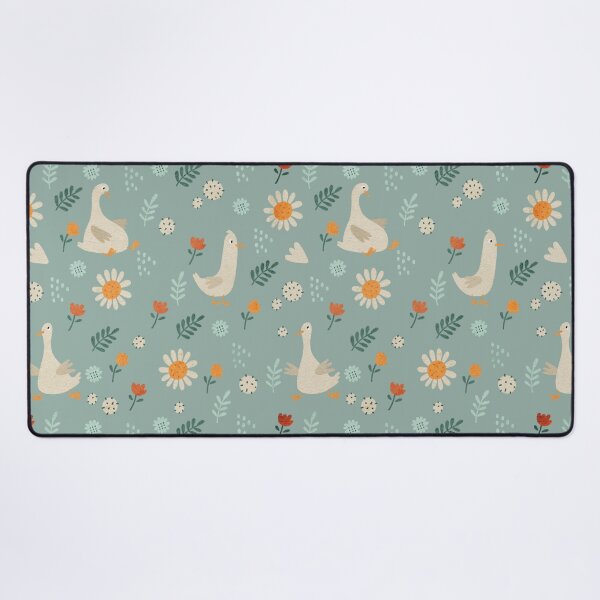 Item preview, Pattern goose with flowers  designed and sold by Marina Borkun.