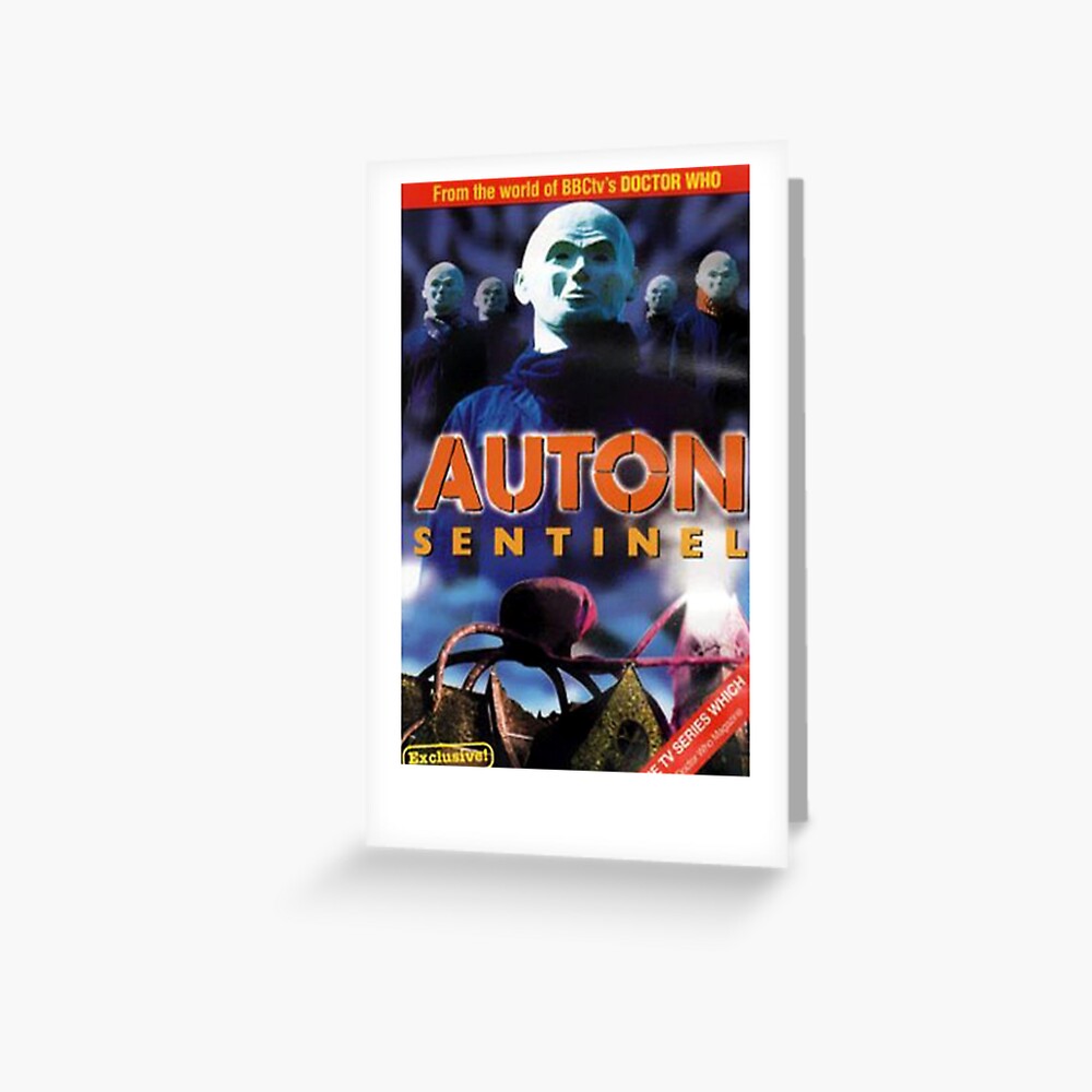 Auton 2 - Retro VHS BBV spin-off film Greeting Card