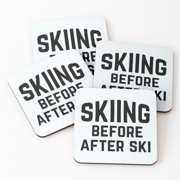 Item preview, Funny skiing before after ski designed and sold by DeliriousSteve.