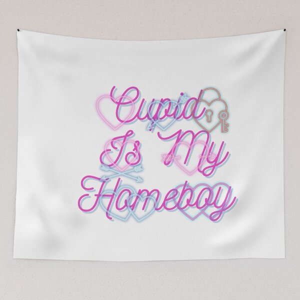 Item preview, Cupid is my Homeboy - Boys Valentine - Baby Shower Gift -Valentine Baby- couple valentine gift designed and sold by Alexa5454.