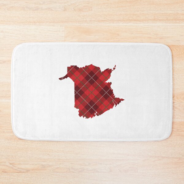 Item preview, 506 - New Brunswick Clothing -  NB Map - Plaid designed and sold by robbclarke.