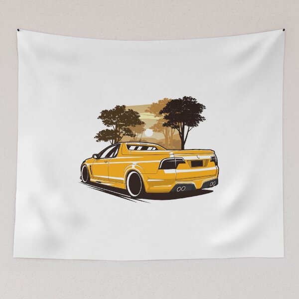 Item preview, Yellow HSV GTS Maloo designed and sold by KaroCars.
