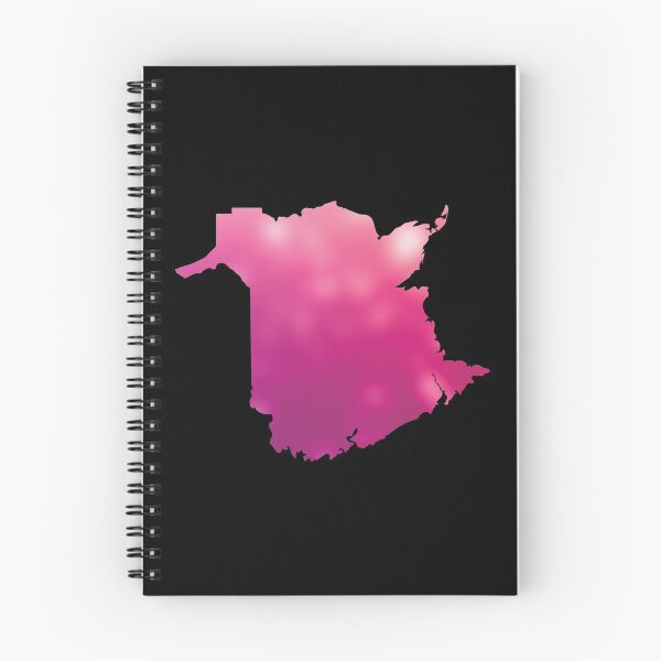Item preview, 506 - New Brunswick Clothing -  NB Map - Pink Puple designed and sold by robbclarke.